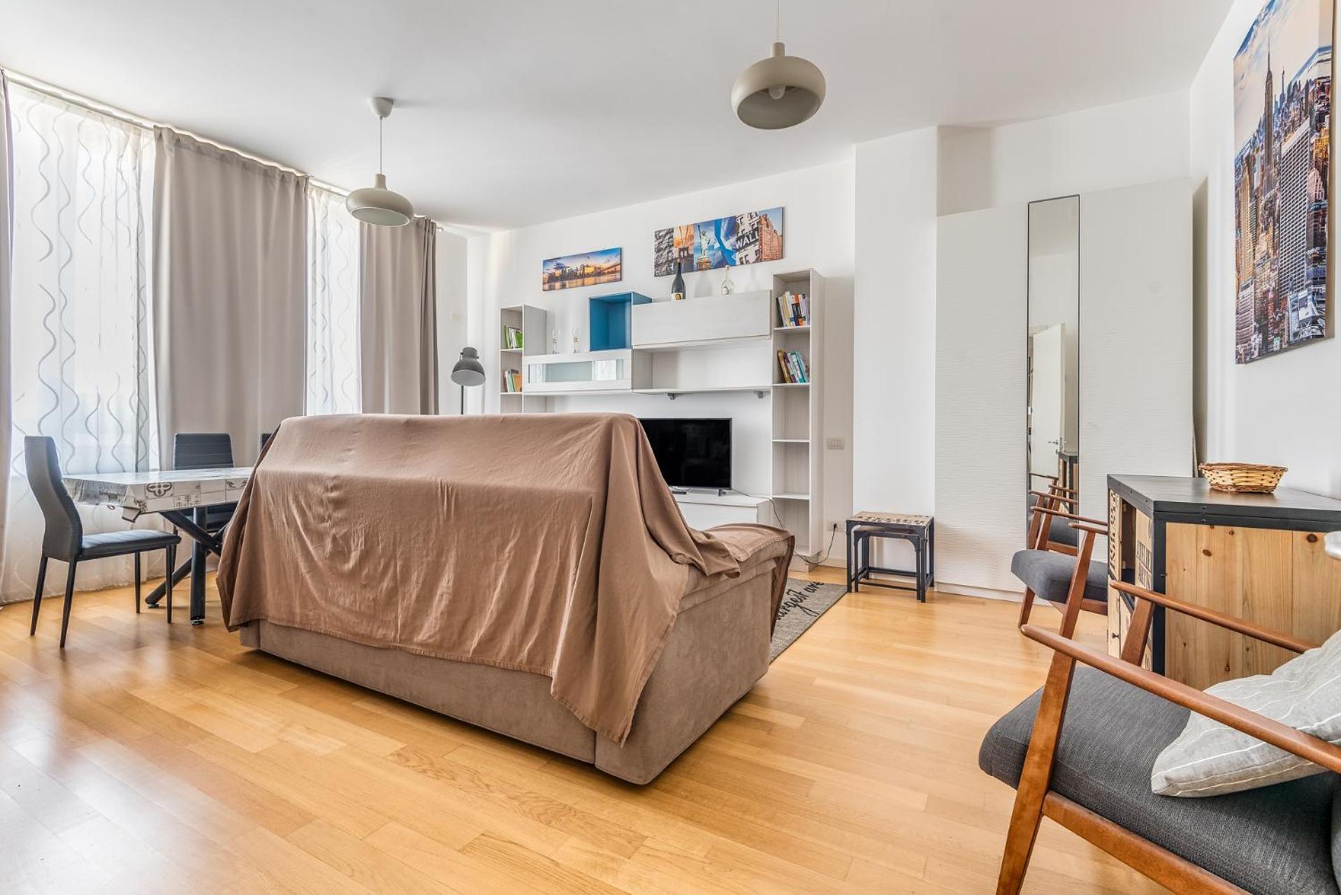 Via De Sanctis 26 4 Pax Apartment Mailand